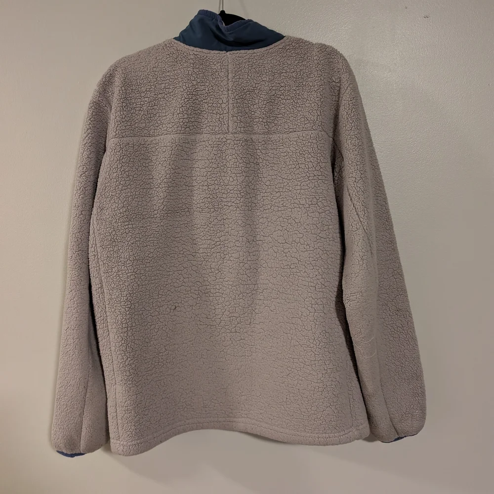Rare Vintage‎ THE NORTH FACE Deep Pile Fleece Full Zip Jacket 2000s Oatmeal SZ L